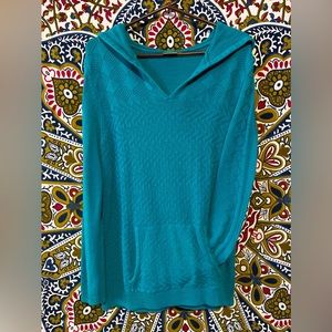 Extra Long Hoodie Sweater